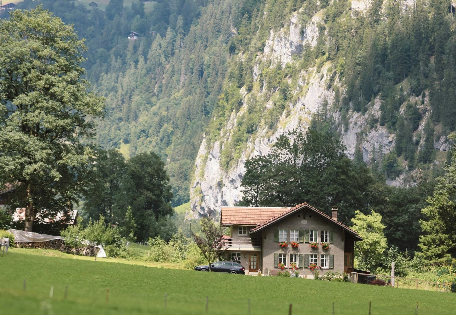 Landhaus mit Satteldach