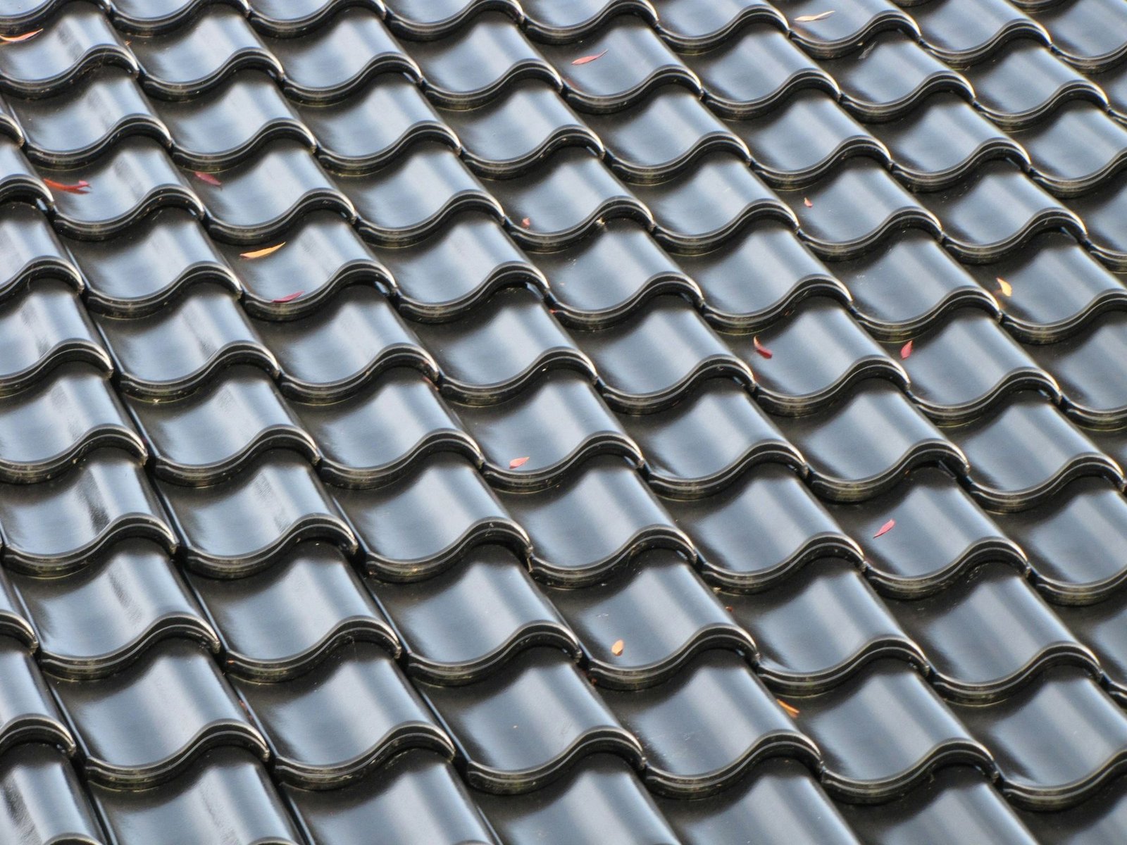 Glasierte Dachziegel